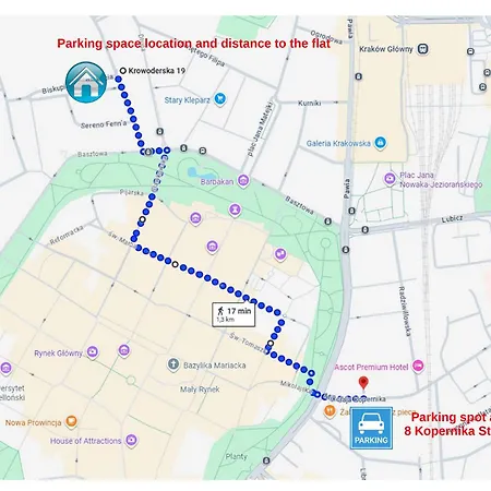 Διαμέρισμα Cracow Fancy Brick #1 - Old Town Krasków